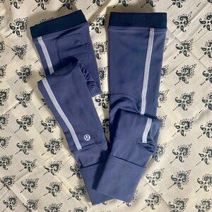 Lululemon arm warmers size S/M in dark grey